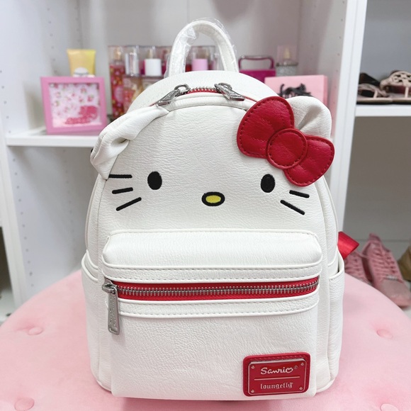 Hello Kitty Loungefly Mini Backpack NWT - Picture 2 of 4